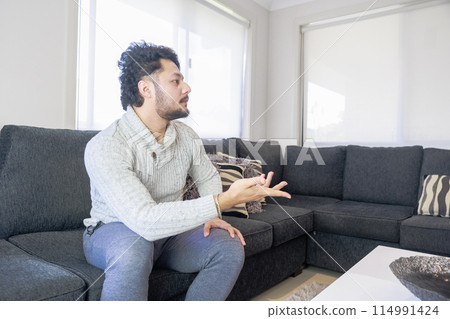 Man pleading Man pleading 114991424