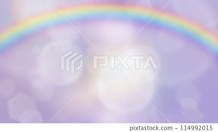 Purple background and rainbow image material Purple background and rainbow image material 114992015