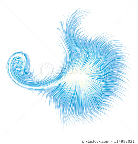 Abstract background. Explosion. Vector drawing 114992021