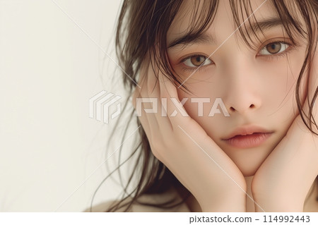 Beauty model/anti-aging "AI generated images" 114992443