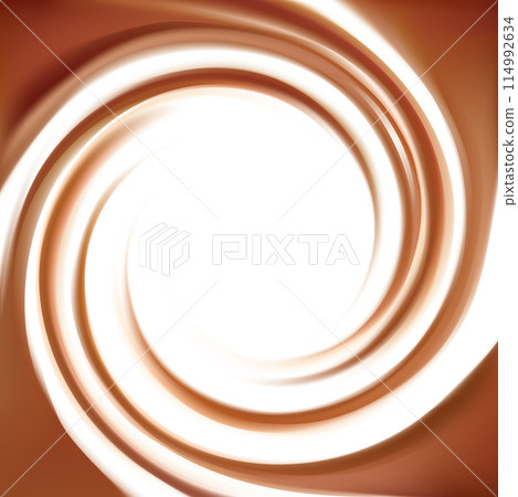 Vector background of swirling creamy texture Vector background of swirling creamy texture 114992634