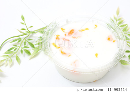 瓊脂, 牛奶, 甜點, 牛奶瓊脂, 橘子, 便利商店甜點, 乳製品, 橘子, 水果, 食品, 牛奶 114993514