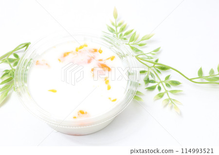 瓊脂, 牛奶, 甜點, 牛奶瓊脂, 橘子, 便利商店甜點, 乳製品, 橘子, 水果, 食品, 牛奶 114993521