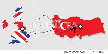 Travel to Turkey by airplane from Great Britain 114993603