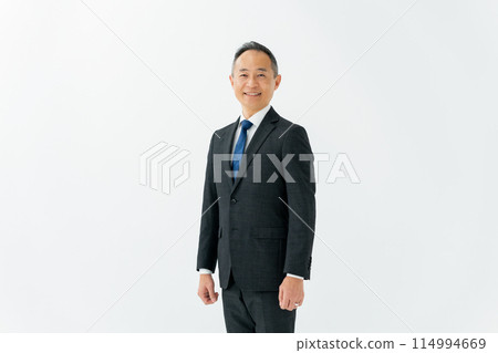 Middle-aged man business portrait Middle-aged man business portrait 114994669
