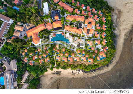 View of Cape Panwa beach in Phuket, Thailand 114995082