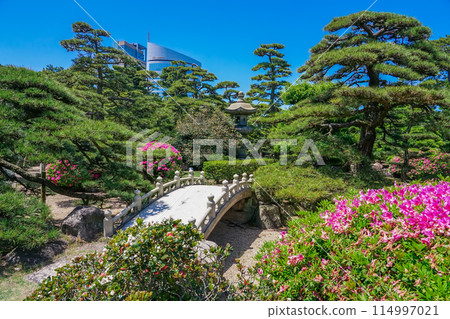 高松城顯雲閣庭園（香川縣高松市） 114997021