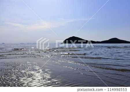 [Kagawa Prefecture] Chichibugahama (Seto Inland Sea Mirror) A tourist attraction known for its spectacular sunsets 114998553