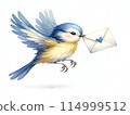 請注意，這隻鳥嘴裡叼著一封信 114999512