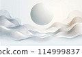 Simple light gray wave pattern background Simple light gray wave pattern background 114999837