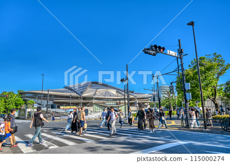 Urban landscape of Shibuya Ward, Tokyo: Sendagaya Station Urban landscape of Shibuya Ward, Tokyo: Sendagaya Station 115000274