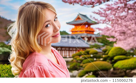 來日本的白人婦女 115000276