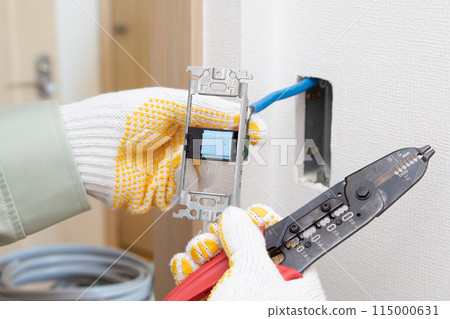 電力施工現場 115000631