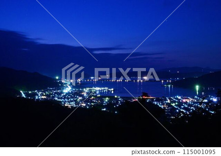 從大內峠一番館公園看到的夜景 115001095