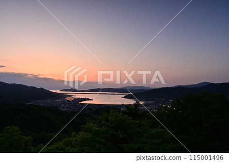 從大內峠一番館公園看日出 115001496