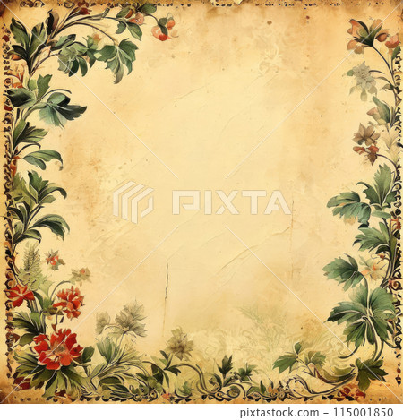 Old vintage paper background with grunge effect. Old vintage paper background with grunge effect. 115001850