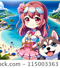 To a tropical paradise: A trip to Guam with a little idol and a husky 115003363