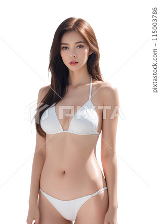 A swimsuit lady 115003786