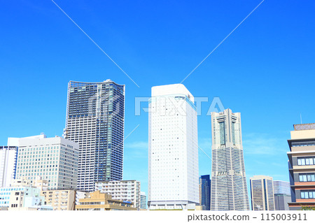 神奈川縣橫濱市橫濱地標塔及週邊風景 115003911
