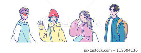 4 動漫風格男女 4 動漫風格男女 115004136