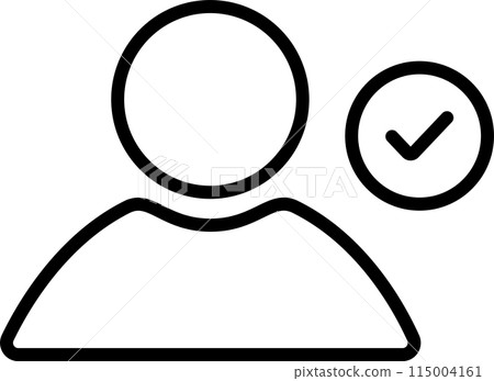 代表驗證的人形圖標 代表驗證的人形圖標 115004161