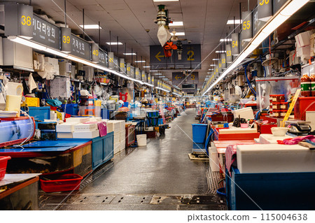 South Korea Jagalchi Market Wet Market 115004638