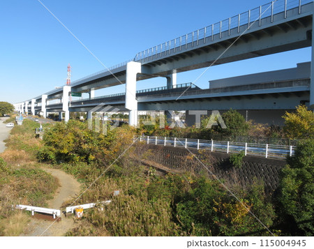 Sagami Longitudinal Road, Ken-O Expressway, Kanagawa Prefecture 115004945