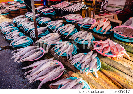 Jagalchi Market, South Korea, Wet Market, Fish Section 115005017