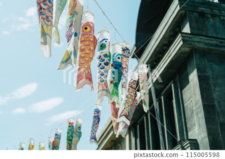 川越市懸掛鯉魚旗的大正羅馬街 川越市懸掛鯉魚旗的大正羅馬街 115005598