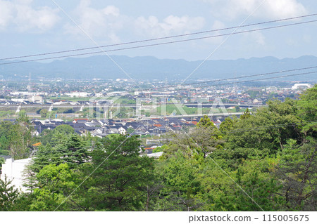 The cityscape as seen from the Izumo Ichinotani Park Observatory The cityscape as seen from the Izumo Ichinotani Park Observatory 115005675