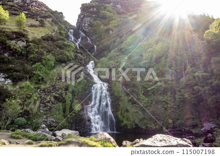 Assaranca Waterfall in County Donegal - Republic of Ireland 115007198