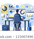 Work, business, illustration 115007490