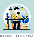 Work, business, illustration 115007492