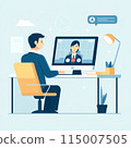 Work, business, illustration 115007505