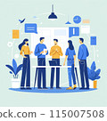 Work, business, illustration 115007508