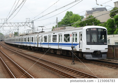 Tokyu 5050 series 4000 series 4105F enjoy! WEST Tokaido-Sanyo Shinkansen wrapping train Tokyu 5050 series 4000 series 4105F enjoy! WEST Tokaido-Sanyo Shinkansen wrapping train 115008783