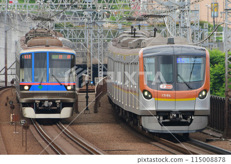 都營三田線6500系與有樂町線/副都心線17000係並行運行 115008878