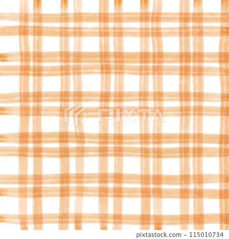 Orange Plaid Hand Drawn Background Overlay Orange Plaid Hand Drawn Background Overlay 115010734