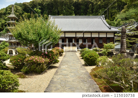 Koshoji Temple: Lecture hall, garden and stone pagoda 115010738