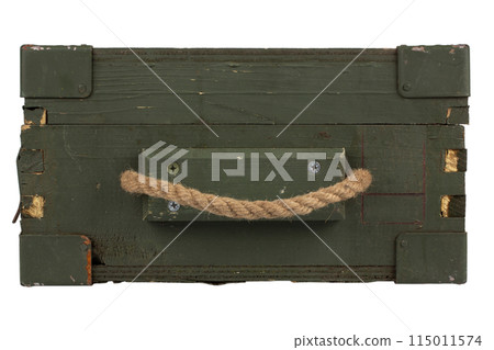 Ammunition crate green color 115011574
