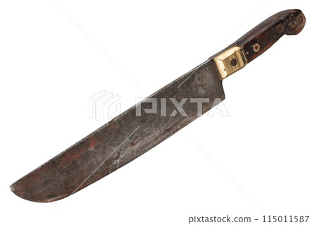 Retro vintage hunting knife 115011587