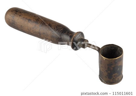Antique black powder measure for loading cartridge. 115011601