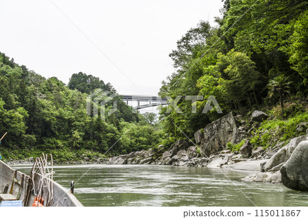 天龍峽,從河船上看到的景色 天龍峽,從河船上看到的景色 115011867