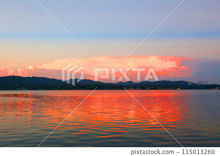 伊勢日落 日落 伊勢灣日落 英虞灣日落 三重縣 大王町 伊勢太平洋 黃昏日落 伊勢日落 115013260
