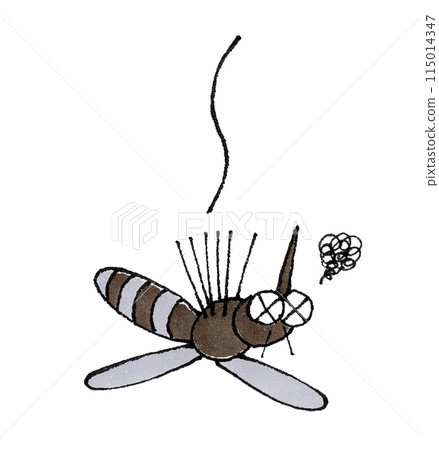 Falling mosquito 115014347