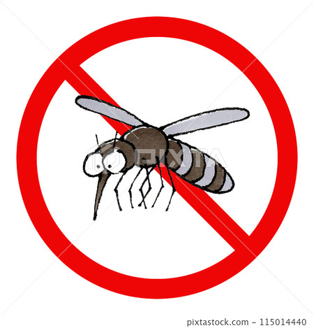 Mosquito prohibited mark 115014440