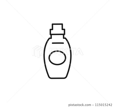 簡單的織物柔軟劑插圖 簡單的織物柔軟劑插圖 115015242