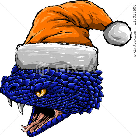 snake head hand drawn vector illustration design snake head hand drawn vector illustration design 115015606