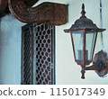 lantern on a street 115017349