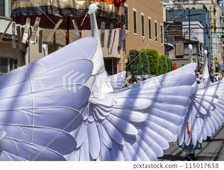 Asakusa Sanja Festival First Day White Heron Dance Grand Procession 115017658